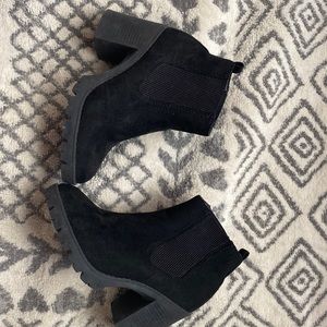 ASOS black booties size 37